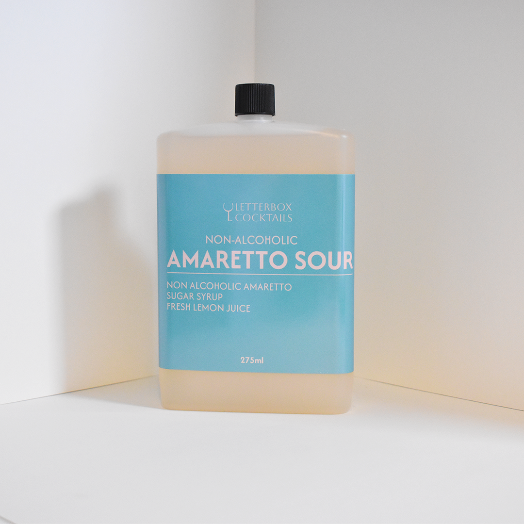 Amaretto Sour – Alcohol-Free – Letterbox Cocktails