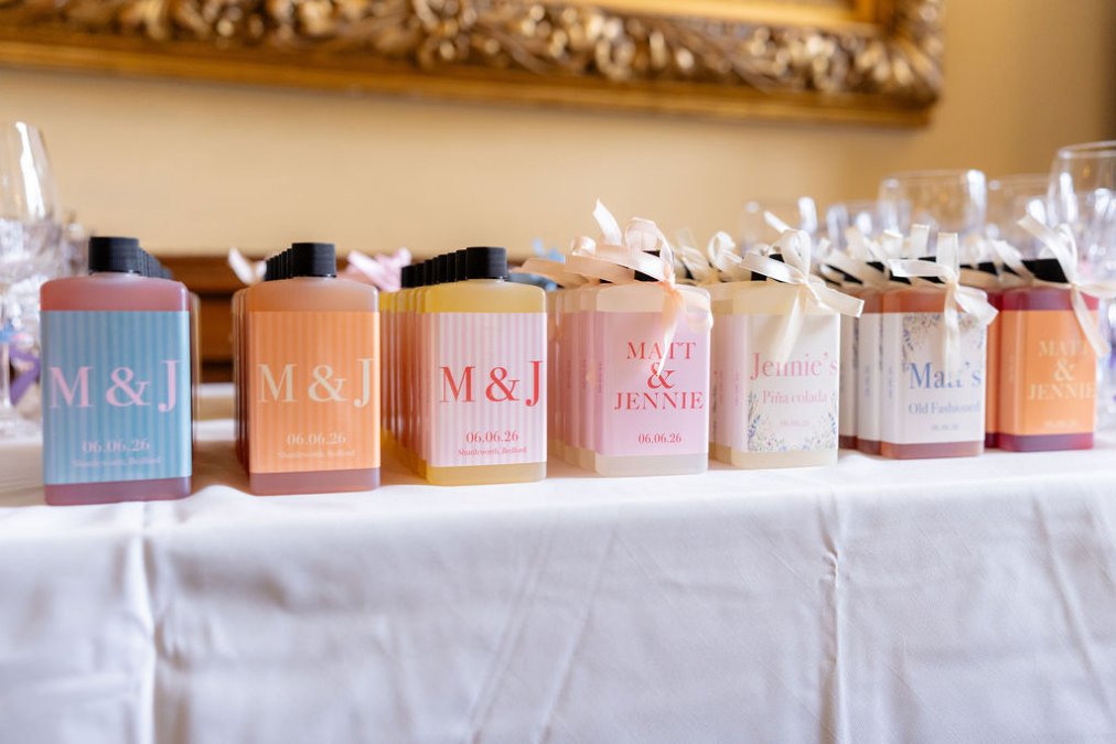 Bespoke Cocktail Gift Boxes for Weddings