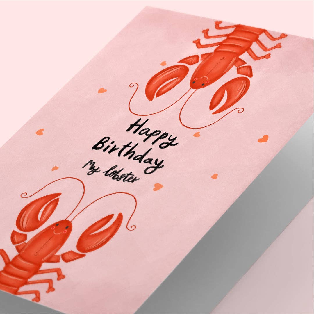 Happy Birthday My Lobster Greeting Card