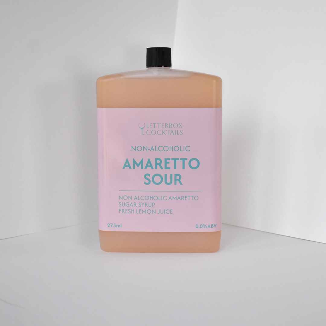 Alcohol-Free Amaretto Sour | Premium Non-Alcoholic Cocktail