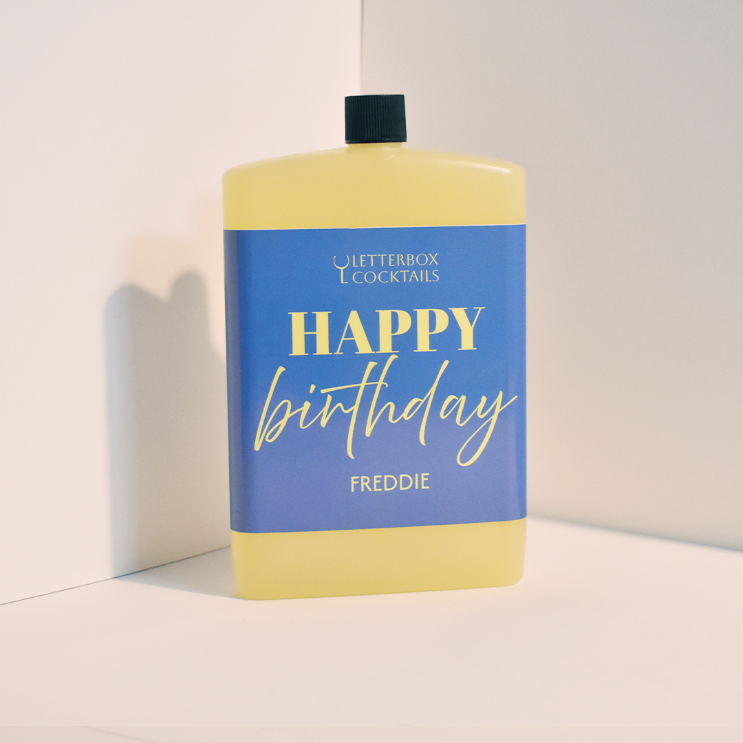 Personalised Happy Birthday Cocktail