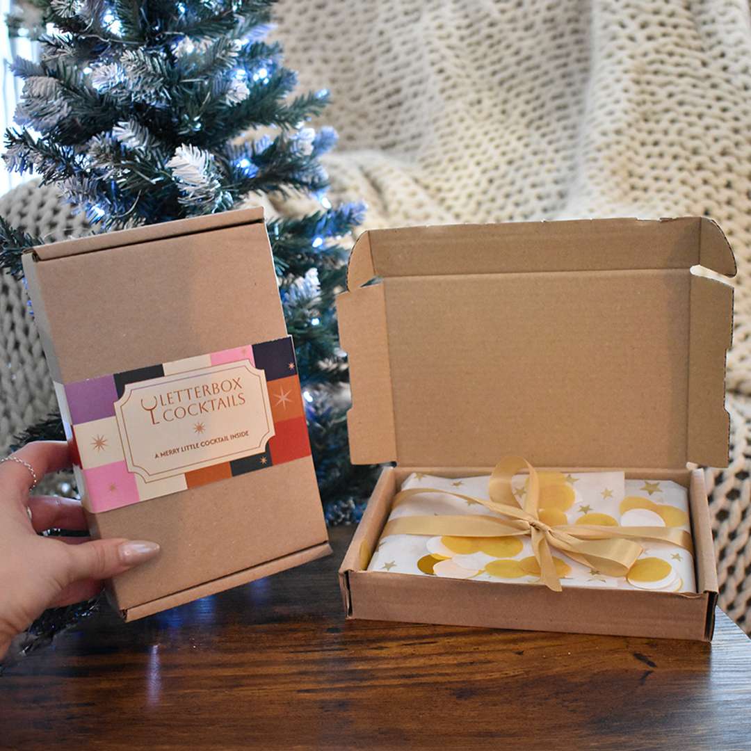 Christmas Cocktail Gift Wrap - Make Your Festive Gift Unforgettable