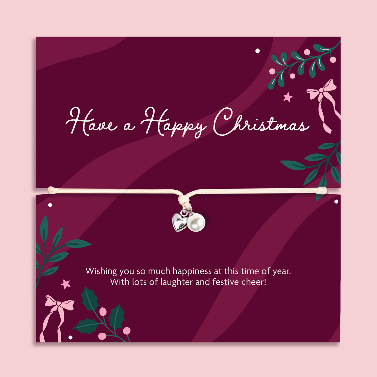 Secret Santa Gift Box – Christmas Cocktail & Bracelet Set