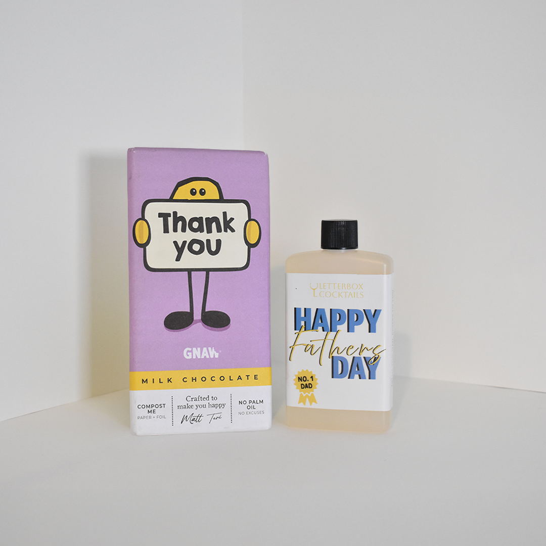 Father's Day Mini Cocktail and Chocolate Box