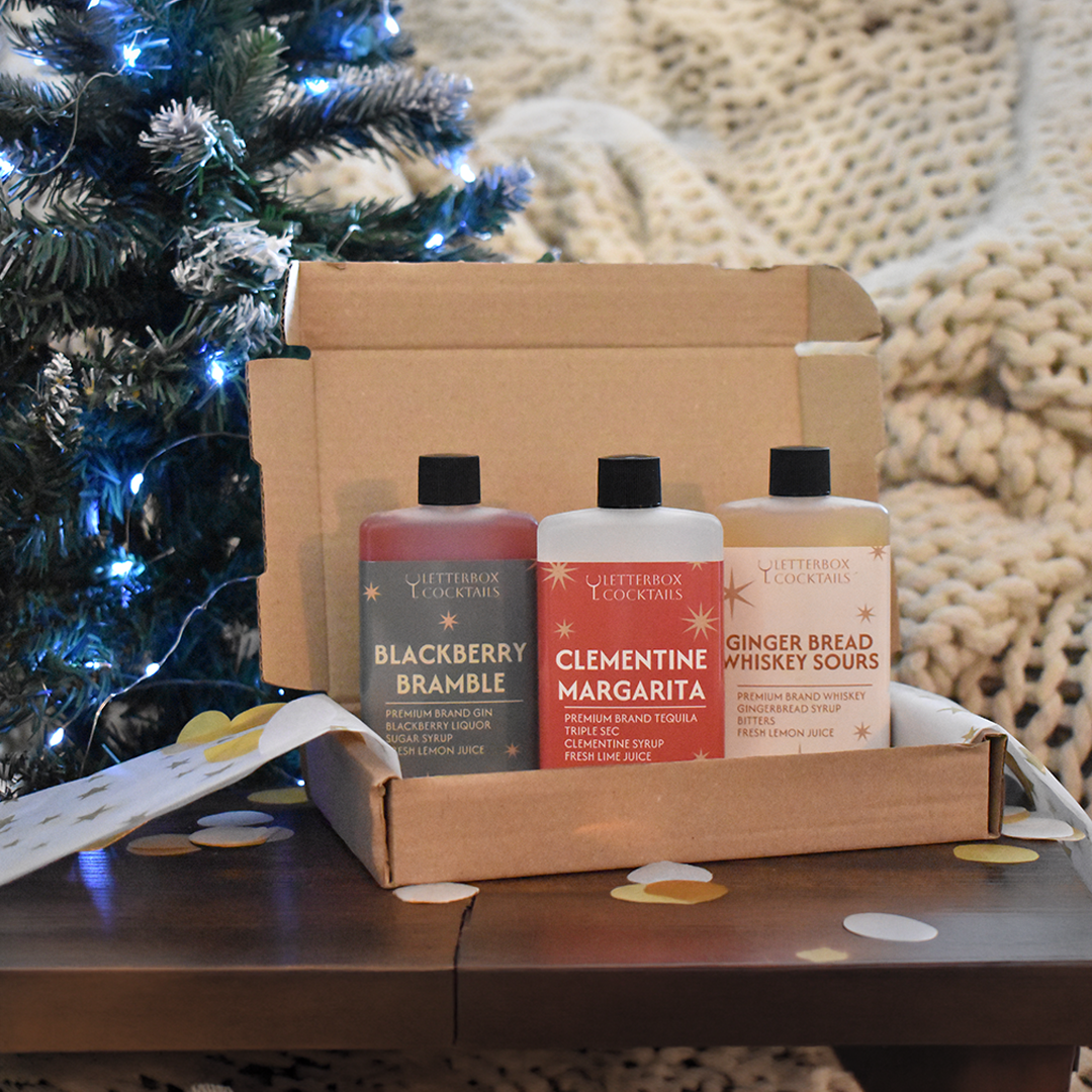 Christmas Cocktails Trio - Festive Alcoholic Minis Gift Box