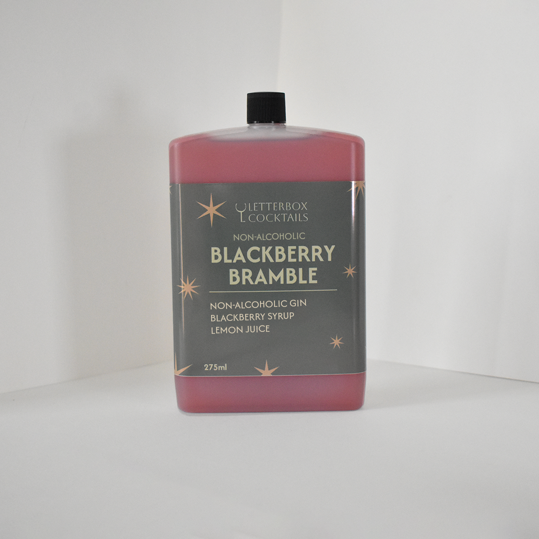 Christmas Blackberry Bramble Cocktail - Limited Edition
