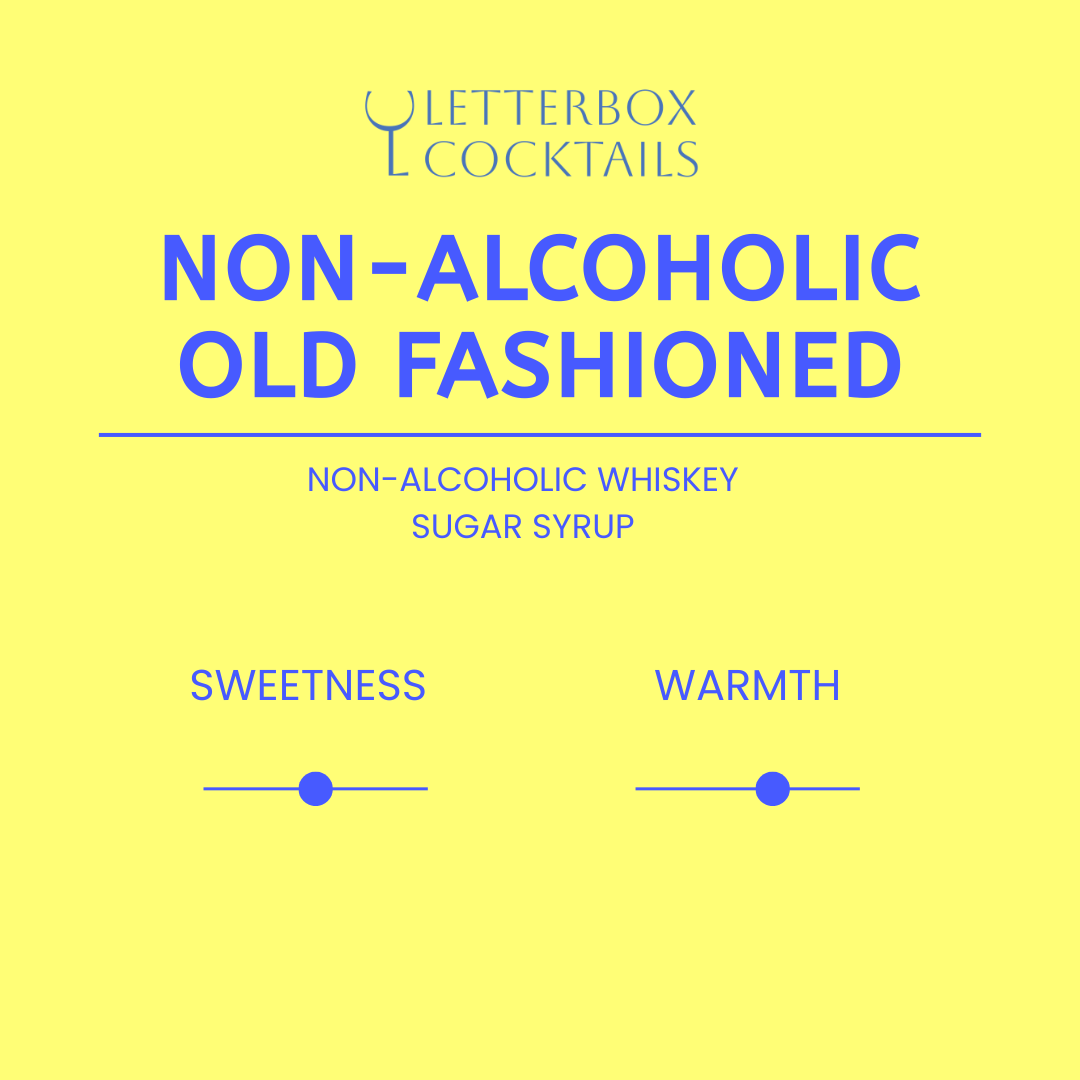 Alcohol-Free Old Fashioned | Premium Non-Alcoholic Cocktail
