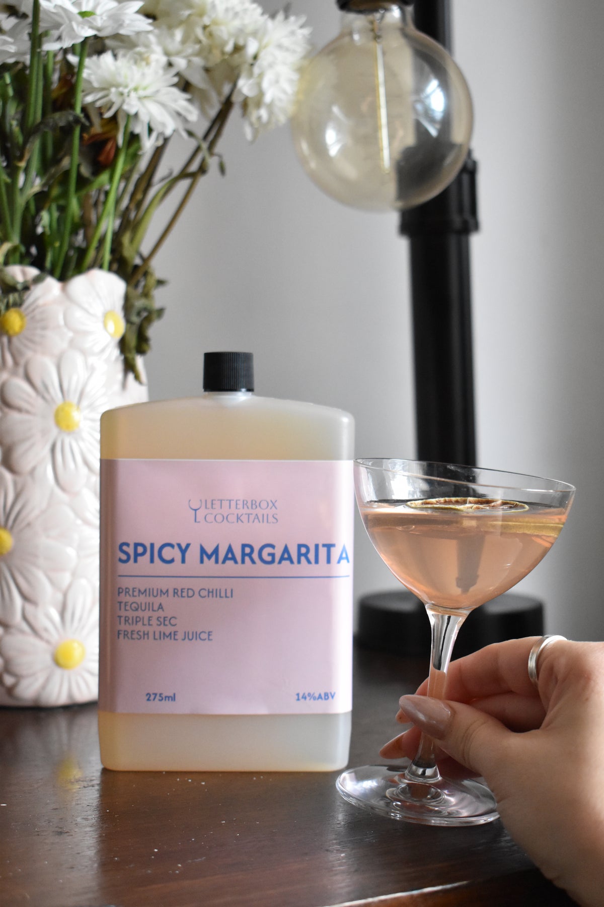 Spicy Margarita Mini Cocktail | Premium Letterbox Cocktail Gift (100ml)
