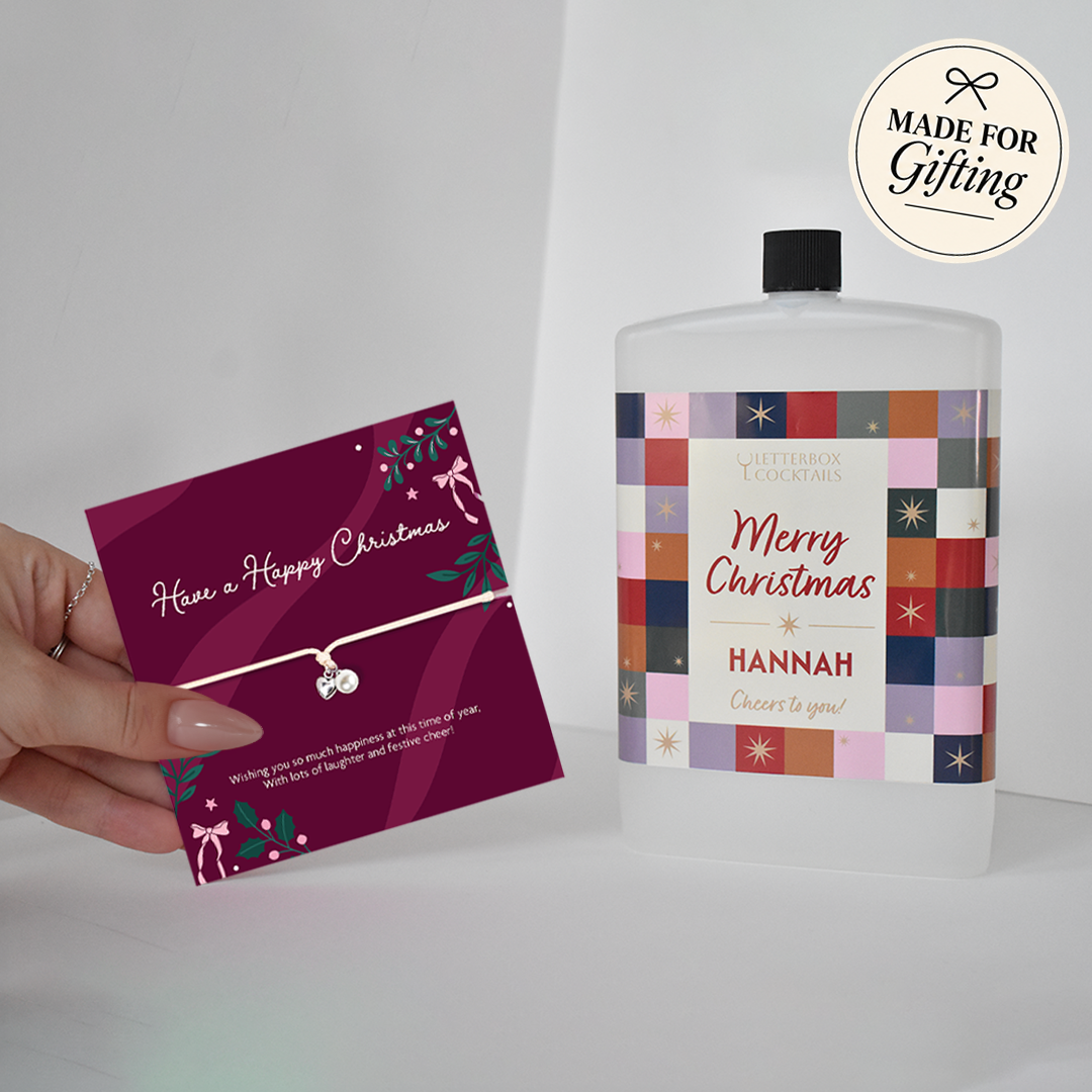 The Ultimate Secret Santa Gift Box: Christmas Cocktail & Bracelet Set