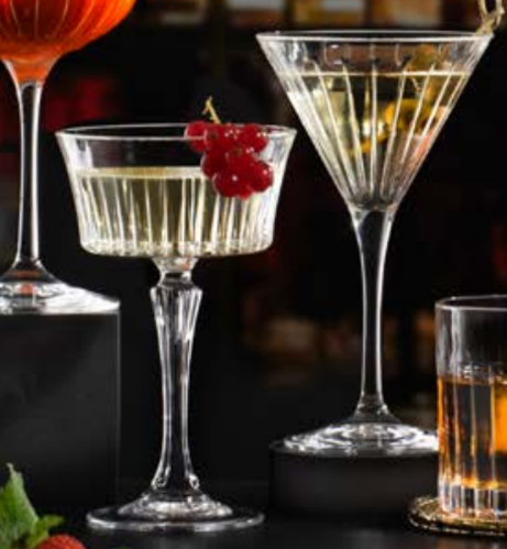Broadway set of 2 Coupe glasses