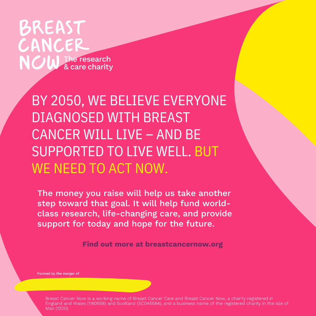 White Lady - £1 Breast Cancer Now Donation