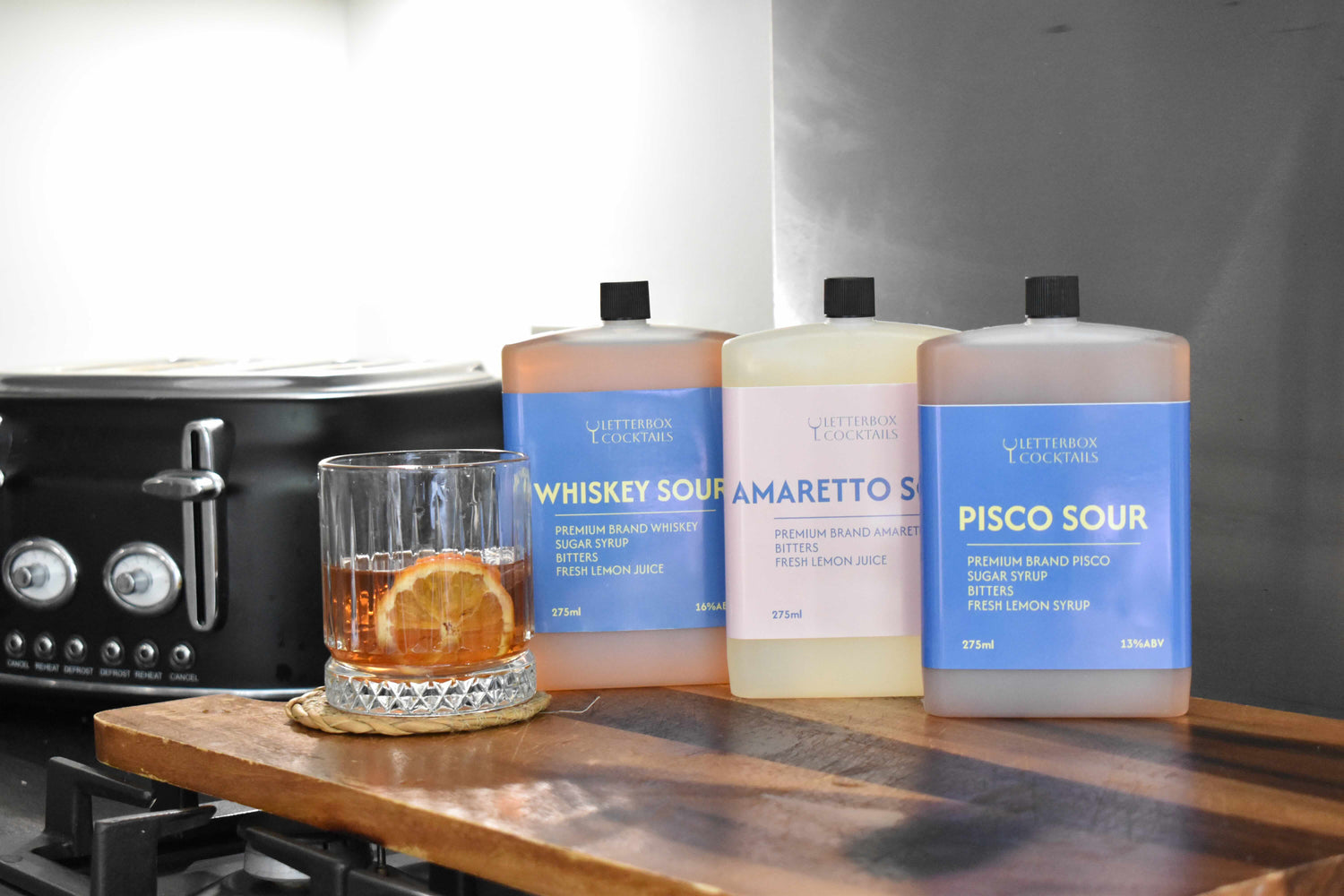 Classic Sours Box – Mini. A Premium Cocktail Gift for Citrus Lovers
