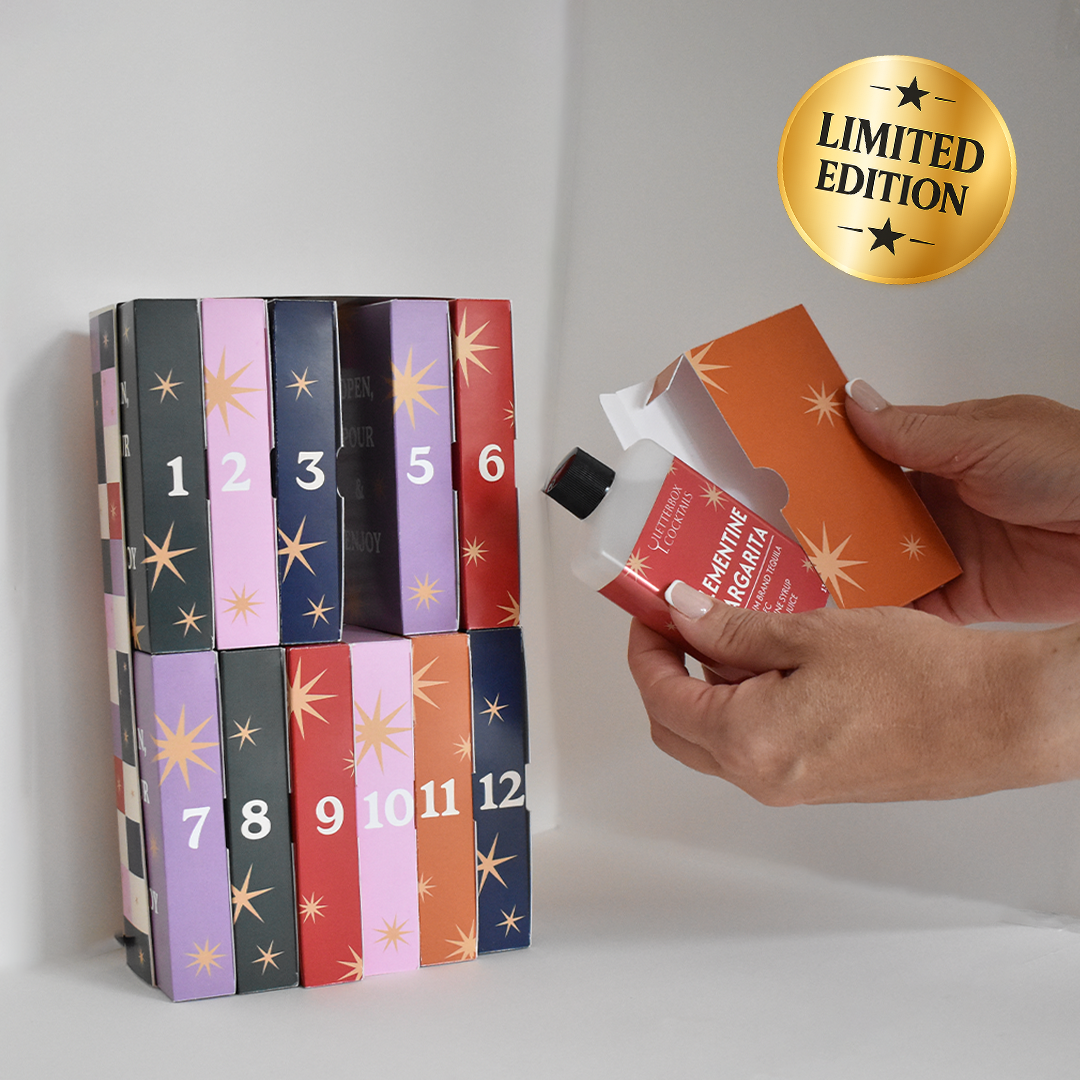 Letterbox Cocktails Christmas Advent Calendar - 12 days of Sipmas - 12 Cocktails - Gifting