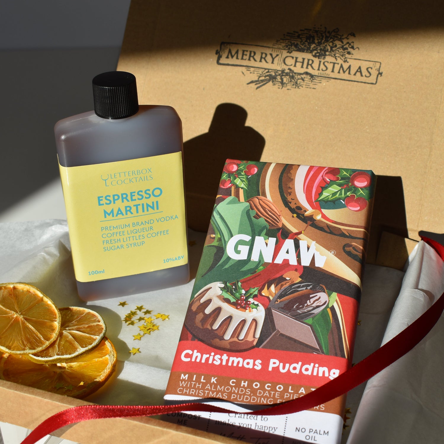 Secret Santa Christmas Gift Box